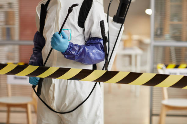 Professional Blood Cleanup technician working in Springfield, NE